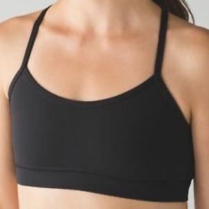Lululemon Black Flow Y Bra